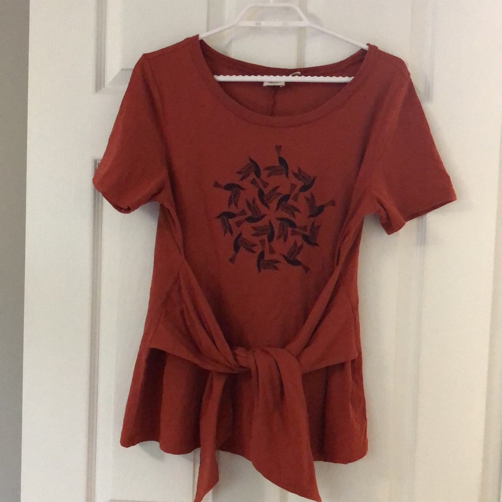 Anthropologie Annabelle Wrap Top